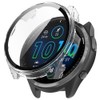 Tyogeephy Cases Compatible with Garmin Forerunner 965 Screen Protector, TPU