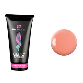GELLO - GEL ACRÍLICO de Construcción Rápida UV, Acrigel Poly Gel Para Uñas, 2 Oz. / 60 Gr., MAKE UP. By NAIL FACTORY