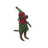 GALLERIE II Dog Elf Figurine Green