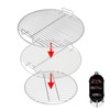 Hisencn 7432 Cooking Grid, 85042 Lower Grate, 63013 Charcoal Grates