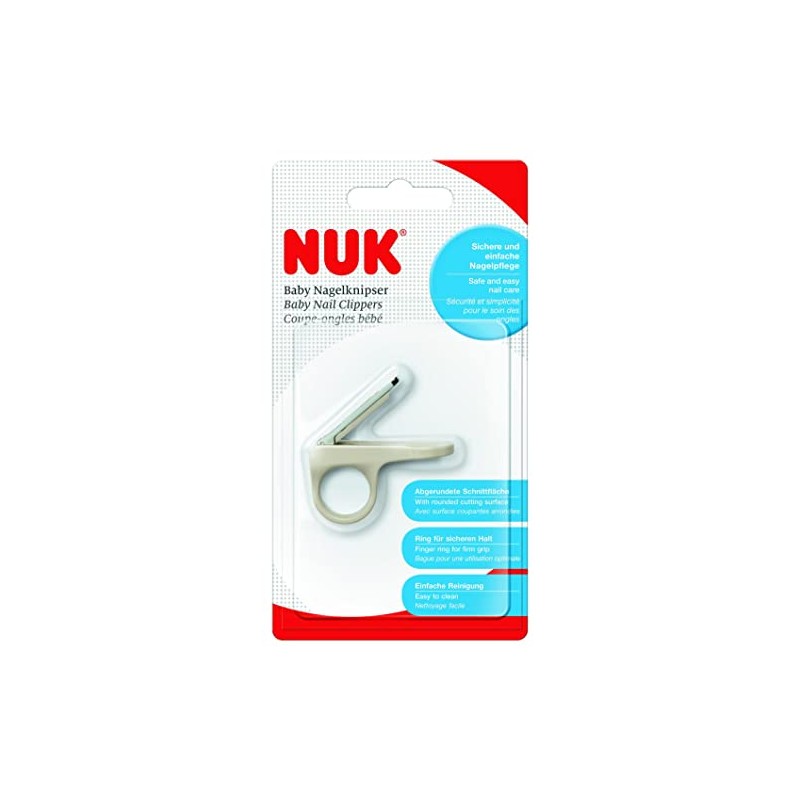 NUK BCNK40256607G Baby Nail Clippers Beige