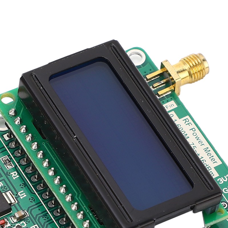 RF Power Meter Digital Display Settable Power Attenuation Logarithmic Detector