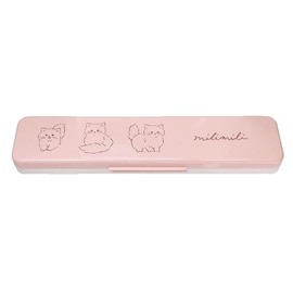 Milimili (Combi Set) Antibacterial Chopsticks & Spoon Set / Cat