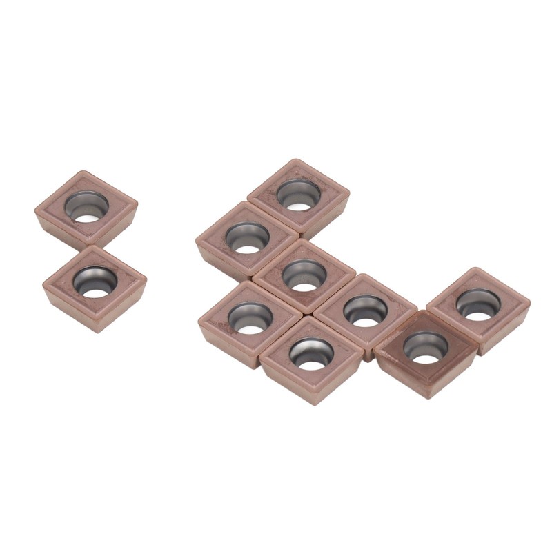 10Pcs Carbide Turning Inserts Cutters DIY CNC Lathe Wood Cutting