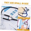 KOMBIUDA Stethoscope Name Tag for Id Tag Open Clasp Design