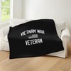 CafePress Vietnam War Veteran Throw Blanket Super Soft Fleece Plush