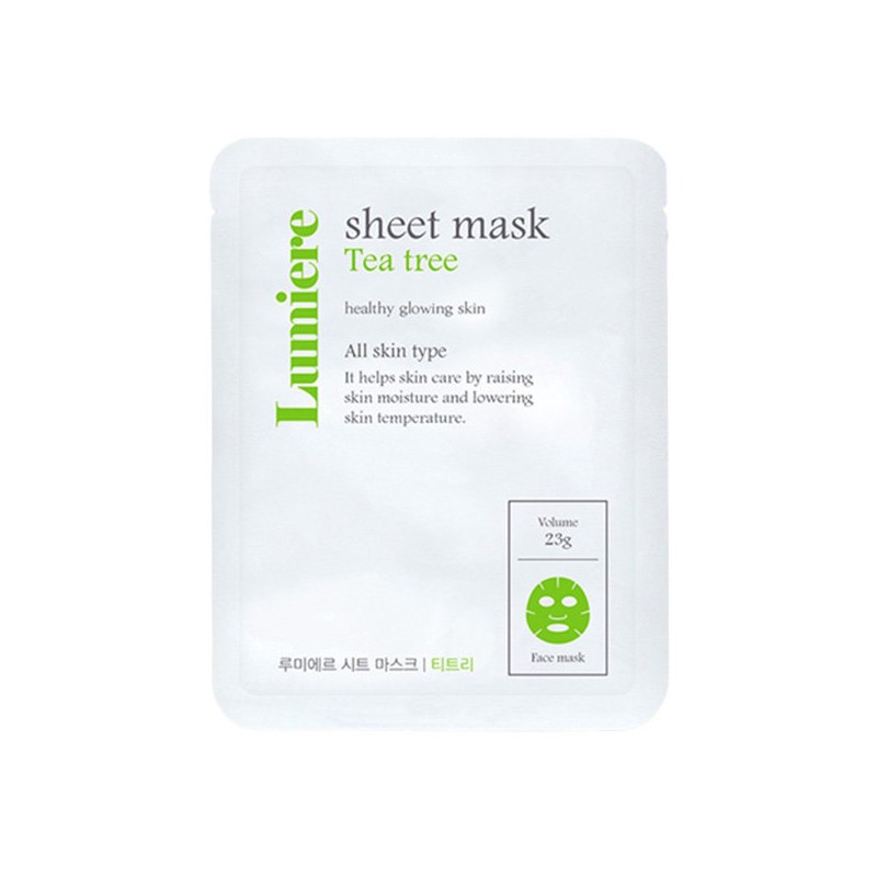 [Ready] Lumiere sheet mask pack 40 sheets Blemish Water Balm
