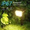 Consciot Solar Spot Lights Outdoor Waterproof, 24 LED Dusk-to-Dawn Solar
