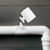 DOITOOL Control Valve Ducting Insert for Bathrooms Range Hood Damper
