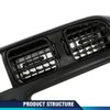 PIT66 Black Dash Bezel, Compatible with Chevy Blazer S10 GMC