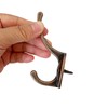 Mokife Pack of 10 Vintage Coat Hooks, Copper, Double Hooks,