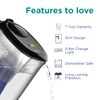 PUR 7-Cup Water Filter Pitcher with 1 Genuine PUR Filter,