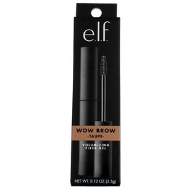 e.l.f. Wow Brow Gel, Volumizing, Buildable Wax Gel Hybrid for Full, Voluminous Looking Eyebrows, Vegan & Cruelty Free, Taupe, 3.5 g