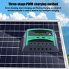 30A Solar Charge Controller, Solar Panel Battery Intelligent Regulator with