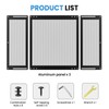 RVSNAIL Upgraded Steel RV Screen Door Protector Grille - Lightweight