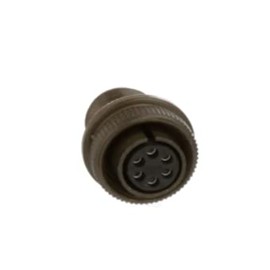 AMPHENOL INDUSTRIAL MS3106A14S-6S Circular Connector Plug, Size 14S, 6POS, Cable