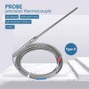 K M8 Thermocouple Thread Type K Thermocouple 150mm Probe Temperature