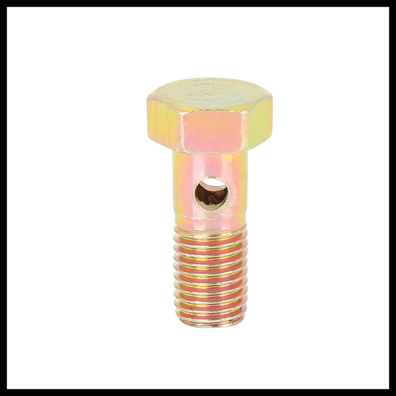Hihaha M8x1.0mm Metric Thread Banjo Bolts Brake Fitting Adapter with