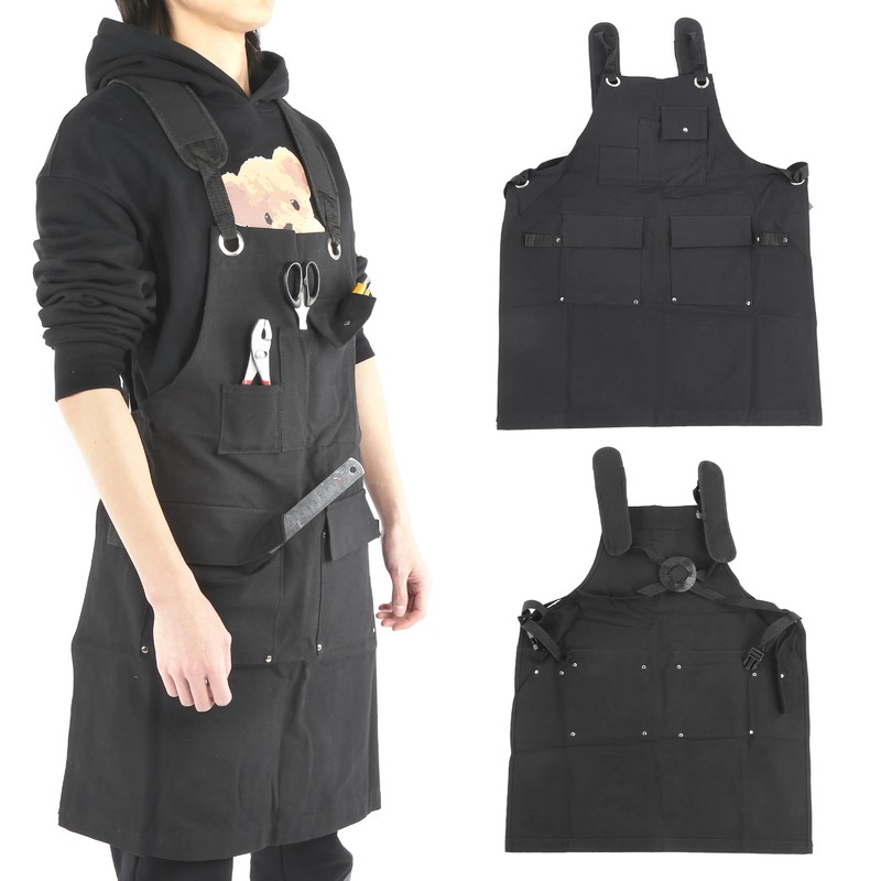 Outdoor Camping Utility Working Canvas Apron Tool Storage Apron with