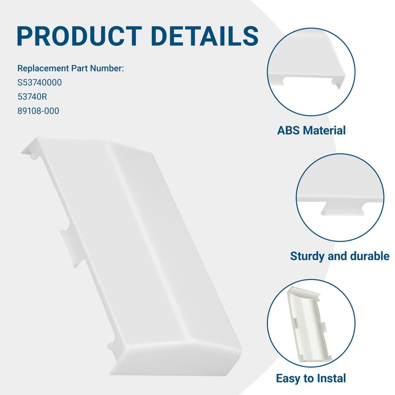 S53740000 Bathroom Fan Light Lens Cover for Broan Nutone Heater