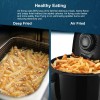 Elite Gourmet 2.1 Quart Compact Air Fryer Oil Free Healthy
