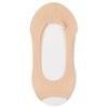 MeMoi Open Toe Fine Edge Liner 3 Pack Tan One