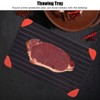 Household MultiFunctional Thawing Plate Aluminum NonStick Defrosting Tray for Foods