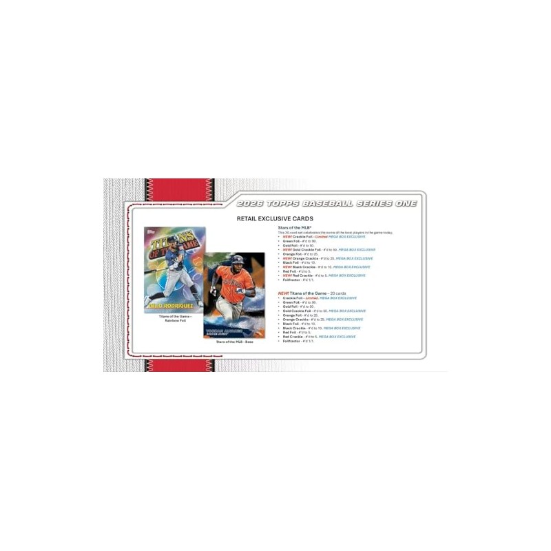 2026 Topps Baseball Series 1 Value Blaster Box