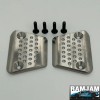 RamJam Racing Arrma Infraction 6s Titanium Rear Skid Plate Set