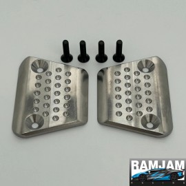 RamJam Racing Arrma Infraction 6s Titanium Rear Skid Plate Set