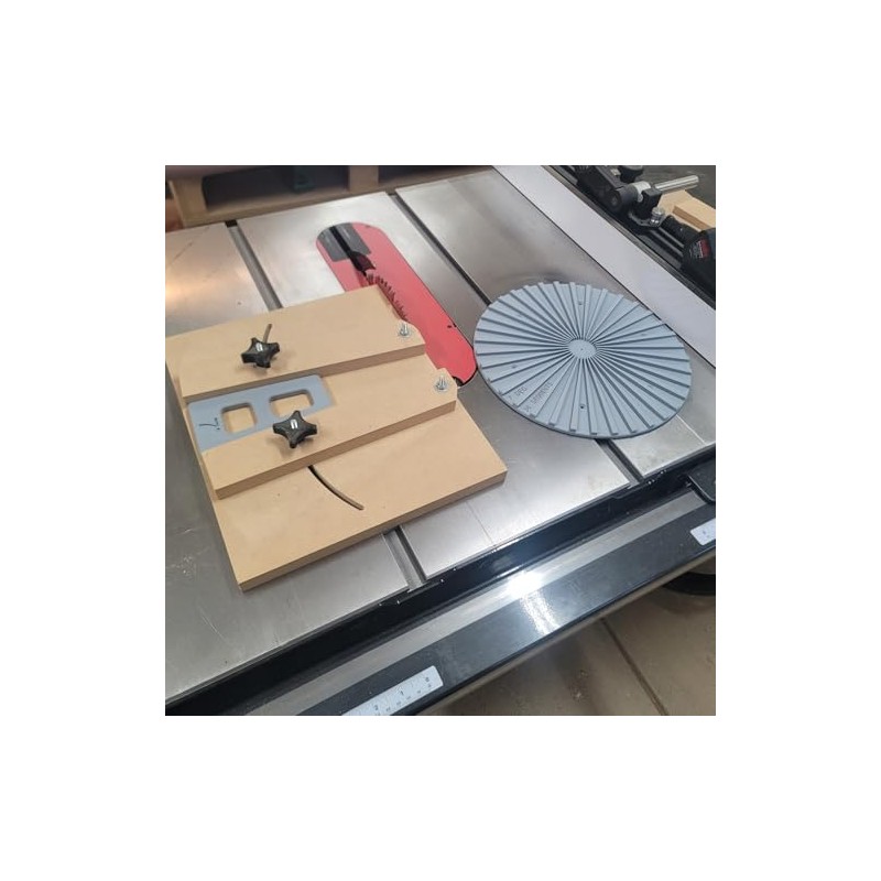 Plate for Open-Segmented Woodturning, Wedgie Included! Multiple Sizes and Segment