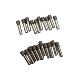 ZRRC Stainless Steel M3x10MM Driveshafts Screw Pins Compatible with Axial SCX10 90046 Traxxas TRX-4 D90 Tamiya CC01 1/10 RC Crawler Car.20PCS