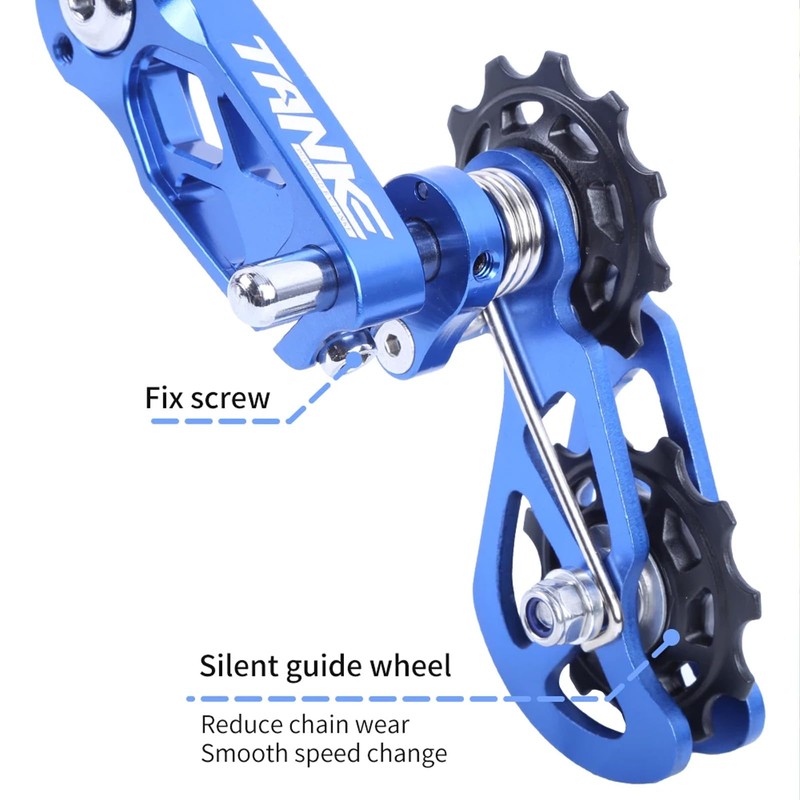 JFOYH Single Speed Chain Tensioner with Multi-segment Tension Adjustment and