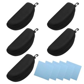 Resistencia y diseño con Generic: Estuche Rígido Protector Kit de 5 piezas portátil que garantiza fácil transporte. Disfruta de la tranquilidad de llevar tus gafas