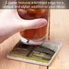 Thirstystone Humpback Bridge Single Tumbled Tile Stone Coaster with Protective