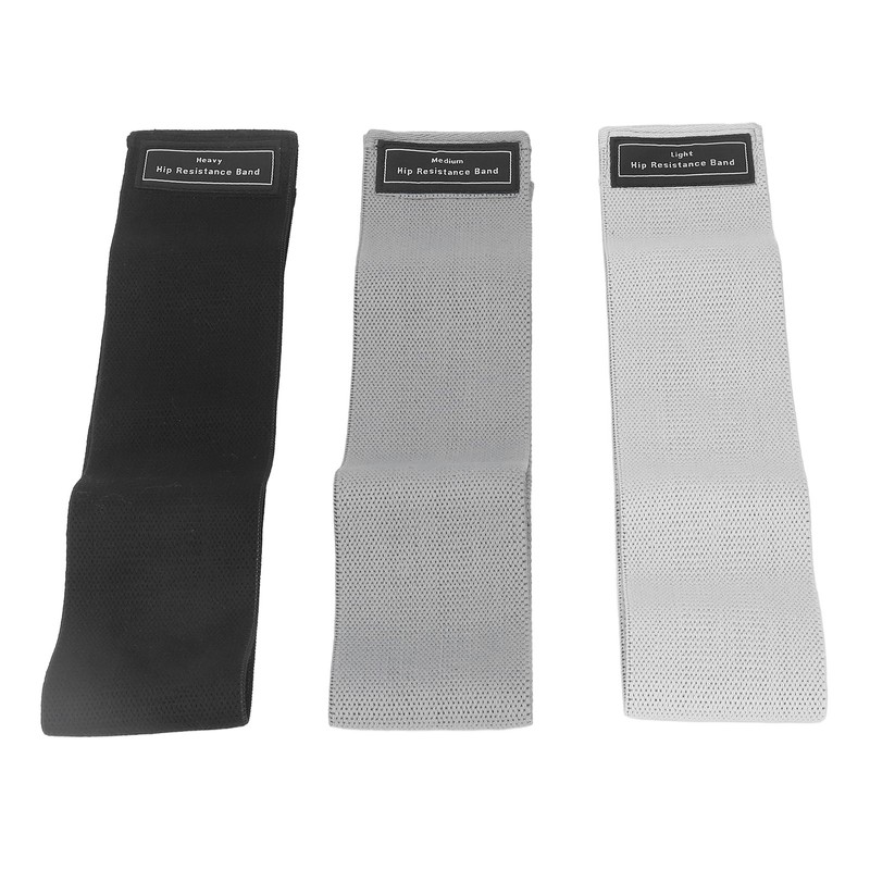3Pcs Exercise Resistance Bands High Elasticity Portable Workout Leg Bands