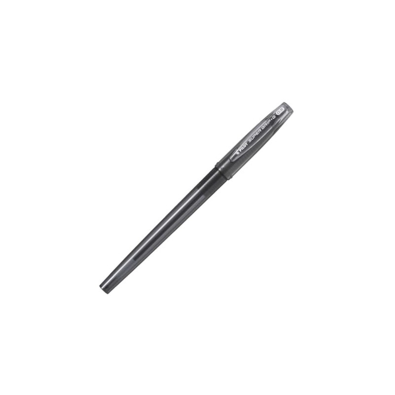 Pilot BSGC100EF10BB Super Grip G Cap, 0.5, Black, 10 Count