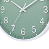 Moiubik Wall Clock 10 Inch Silent Quartz Non Ticking Modern
