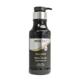 Mon Platin Professional Men Only Shampoo and Shower Gel, Jojoba and Black Caviar 400 ml by Mon Platin