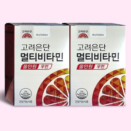 1+1 Korea Eundan Multivitamin All-in-One Women 120 Tablets 4 Months / 1+1 고려은단 멀티비타민 올인원 우먼 120정 4개월
