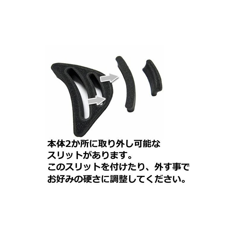 Lala walk Toe Adjustment Pad (Toe Cushion), black