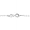 Sterling Silver Diamond Accent Cluster On Middle Cross Pendant Necklace