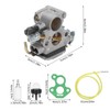 Carburetor Fuel Hose Primer Bulb Fuel Filter Set Fit for