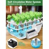 Hydroponics Growing System Kit, 17 Pods Herb Garden with 102