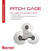 Starrett Steel Screw Pitch Gage with Locking Device - Ideal