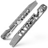 TISUR Titanium EDC Pry Bar, Keychain Pry Bar Multitool With