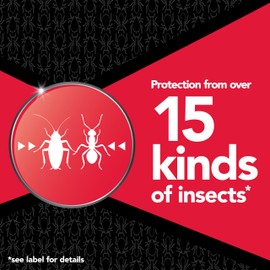 Raid MAX Perimeter Protection, 1 Gallon, Indoor & Outdoor Insecticide Spray with Reusable Electric Sprayer