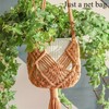 WeedGuard Outdoor Plant Hanger Macrame – Boho Macrame Plant Hanger