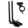 Network Card Desktop Dual Band Adapter with 8DB Antenna Extension