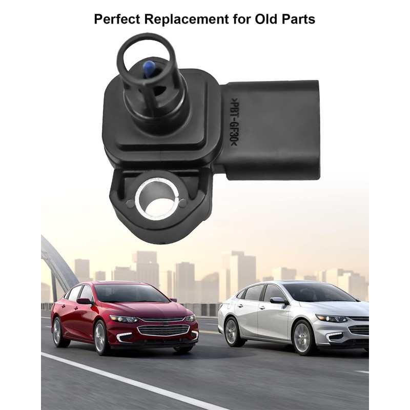 EMIHO Intake Air Pressure and Temperature Sensor Replace 12681993 Fit